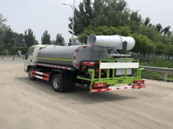 福田4立方藍(lán)牌消毒灑水車