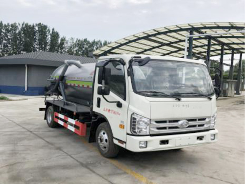 帝宏牌YTH5073GXW6BJ型吸污車(chē)