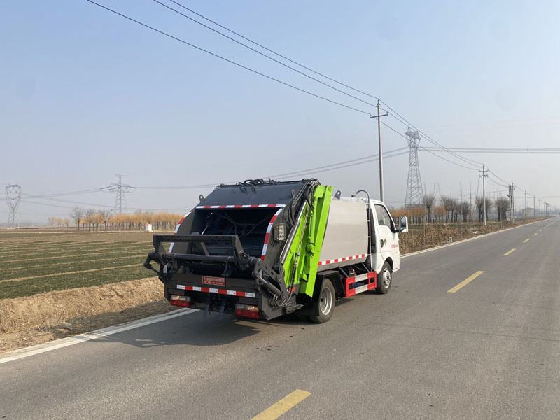 4立方壓縮式垃圾車（藍(lán)牌標(biāo)準(zhǔn)）