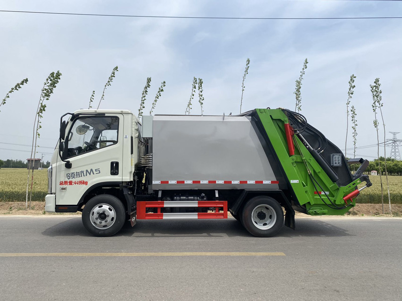 5立方壓縮式垃圾車(chē)(藍(lán)牌標(biāo)準(zhǔn))